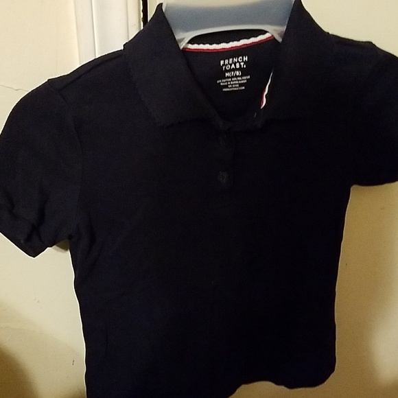navy blue polo shirts for school